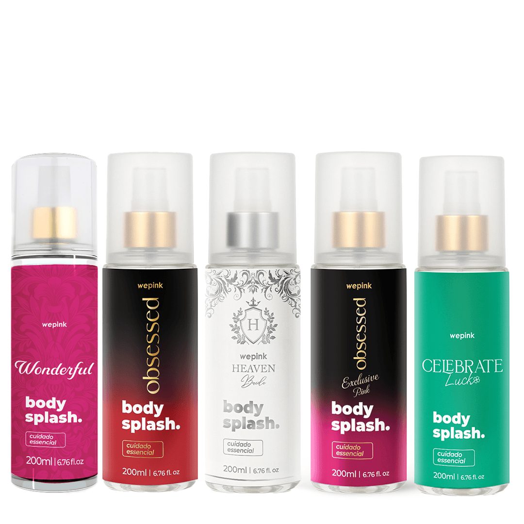 Kit Obsessed Pink + Heaven Bride + Obsessed + Wonderful + Celebrate Luck - Wepink